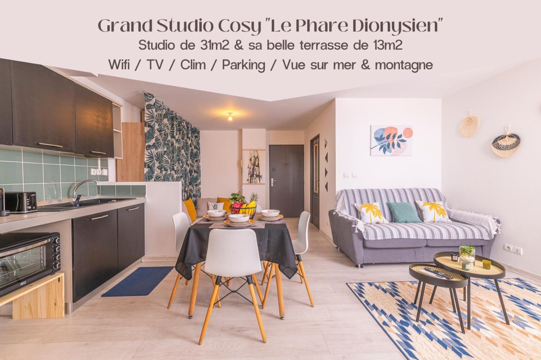 סיינט דניס Grand Studio Cosy Le Phare Dionysien - Residence Le Phoenix מראה חיצוני תמונה